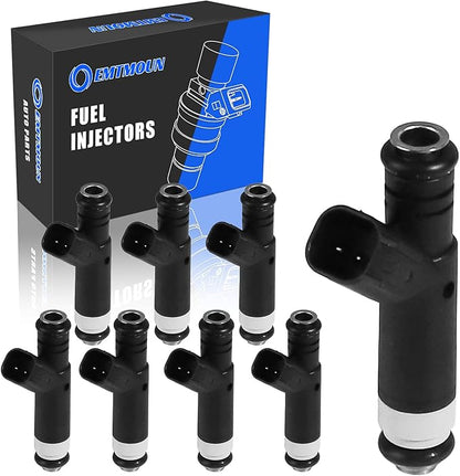 Set of 8 Fuel Injectors Fits for Ford F150 E150 E250 Explorer Mercury Mountaineer 4.6L V8 2004-2008 – Replacement FJ867 4L3Z-9F593-BA