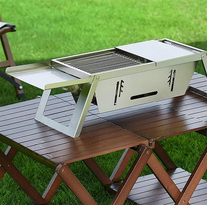 Charcoal Grill Folding Charcoal Grill Portable BBQ Grill Barbecue Grill for Camping Picnic Outdoor BBQ Grill