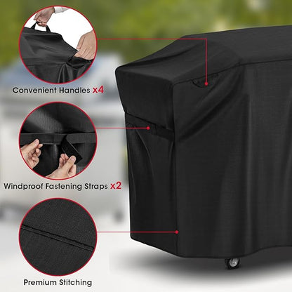 Unicook Griddle Cover for Blackstone 36 Inch ProSeries Grills, Outdoor 70 Inch Flat Top BBQ Grill Cover for 4 Burner Cooking Station, Unique UV Resistant Waterproof Vinyl with Polyester Lining