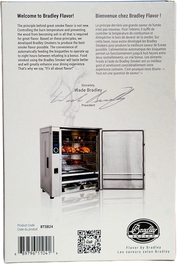 Bradley Smoker BTSG24 Sage & Maple Flavor Banquettes (24 Pack), Brown