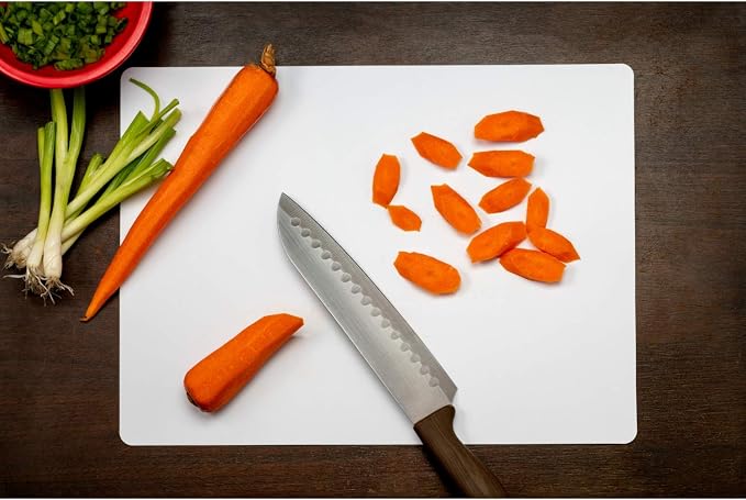 Crown Display 25 Count Premium Quality Disposable Cutting Boards ~17 Inch X 12 Inch Disposable Sheets For Kitchen And Commercial Use ~ Patent Pending ~ Recyclable Disposable Cutting Board Sheets