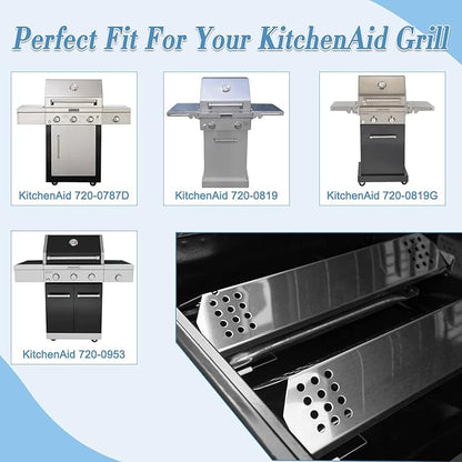 Replacement Grill Parts for Kitchen/Aid 720-0819 720-0819G 720-0787D 720-0953 720-0953A 730-0953 730-0787D 720-0787 Gas Grill Models, 2-Pack