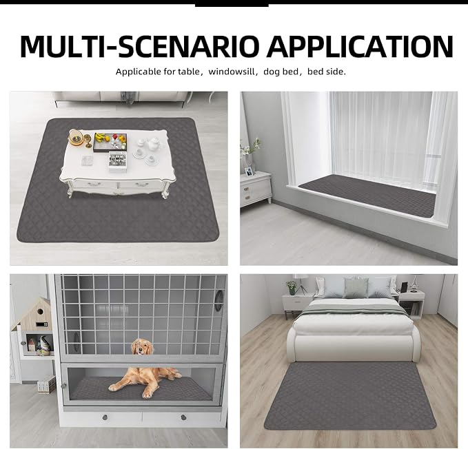 Easy-Going Sectional Couch Covers for Dogs L Shape Sofa Cover Reversible Sofa Slipcover Chaise Lounge Cover Furniture Protector Cover for Pets Dog Cat (42 x 52 inches, Gray/Gray) | Soft Sofa Slipcover For Dogs, Fits Left/Right Chaise Lounge Protector, ...