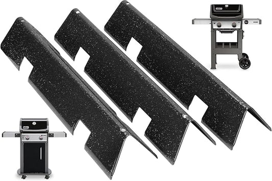 7635 Flavorizer Bars for Weber GS4 Spirit 2 Parts Replacement for Weber Spirit II/I E210 S210 E215 E220 S220 Grill Weber GS4 Grill Parts 67045 69796 3400301, Webber Parts 15.3" Bars,Porcelain-enameled
