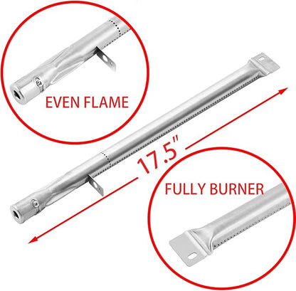 Charbrofire GR2210601-MM-00 614714 Replacement Parts for Members Mark Grill Parts GR2210601-MM-00 Flame Tamer 16261 Burner 09431 Crossover Rankam Sam's Club GR2210601MM00 Parts Heat Tent Tube Burner