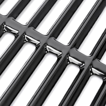 18.75" Grill Grates for Weber Genesis II 300 & Genesis II LX 300 Grills, Grill Parts for Weber Genesis 2 E310, Genesis II E310 315 335, Porcelain-Enameled Cast Iron Replacement Grates for Weber 66095