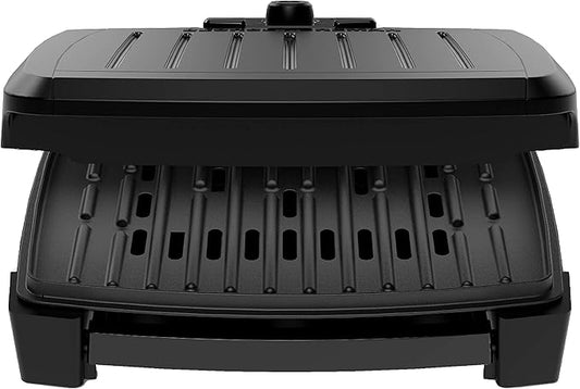 GEORGE FOREMAN® Contact Submersible™ Grill,5-Serving - Adjustable Temperature Control,Black Plates,Wash the entire-grill,(Pack of 2)