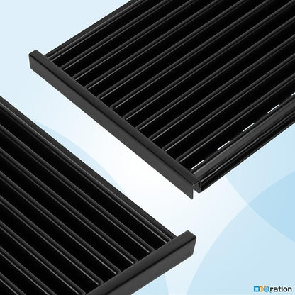 17" Grill Grate for Charbroil Performance Amplifire 2 Burner 463655621 463655021 463655421, G327-1100-W1 G327-1000-W1 T180 & T120 Grill Emitter Grate for Charbroil Grill Replacement Parts