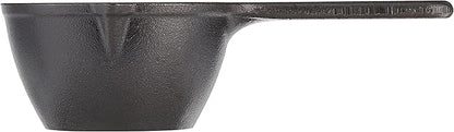 Lodge 15.2 Ounce Cast Iron Melting Pot + Silicone Basting Brush - Unparalleled Heat Retention - Heat Resistant Basting Brush up to 450° - Black and Yellow,(Pack of 3)