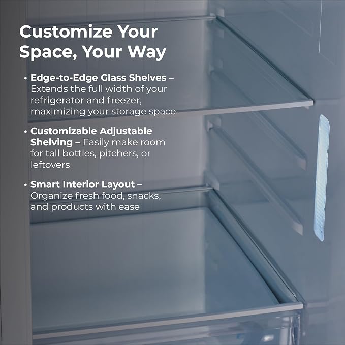 Kenmore 29 cu. ft. 36" Wide Side-by-Side Refrigerator - FPR Stainless Steel | Space Saving Ice & Water Dispenser, Accela Chill, Accela Freeze, Adjustable Glass Shelving, Fingerprint Resistant SS