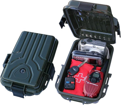 MTM S1072-11 Survivor Dry Box with O-Ring Seal, 10"x7"x3", USA Made, Forest Green
