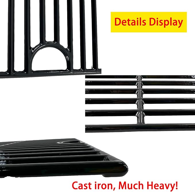 Kit DG281 4PK Replacement for Home Depot Nexgrill 720-0830H, 5 Burner 720-0888 720-0888N 720-0888S Gas Grill, 4pk Grill Burner, Heat Plate, igniters, Cooking Grates Parts 13.25 x 17" each