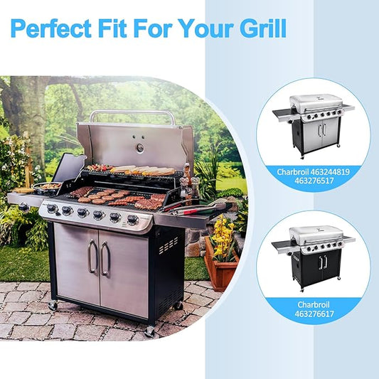Grill Replacement Parts for Charbroil Performance 463244819 463276517 463276617 463277918 6 Burner Gas Grills, G470-5200-W1, G470-0004-W1A, G470-0002-W1, G470-0003-W1 G321-0005-W1 G321-0006-W1