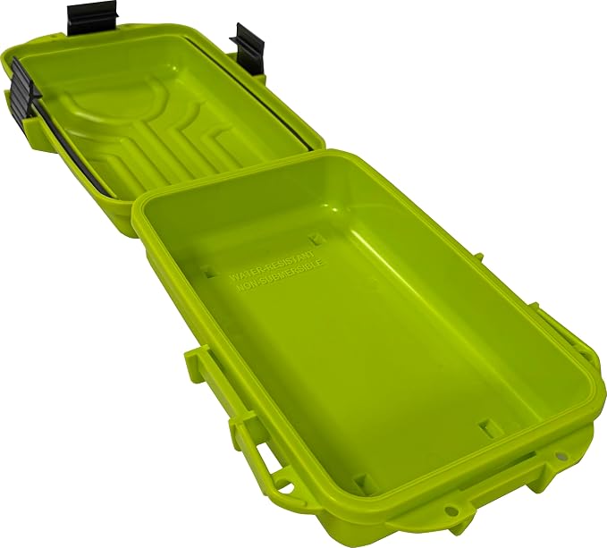 MTM Emergency Box Storage Case for Emergency Kits, First Aid, Survival Gear, Tools & Home Supplies, Emergency Essentials, Water Resistant O-Ring, Lockable & Durable, Made in USA