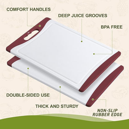 Extra Large Cutting Board with Non Slip Edges and Over Sink Butcher Block Chopping Board Nice Solid Thick Juice Groove Big Xl xlarge Best Hardwood Kitchen Counter Organic Meat BBQ Kit Dishwasher Safe