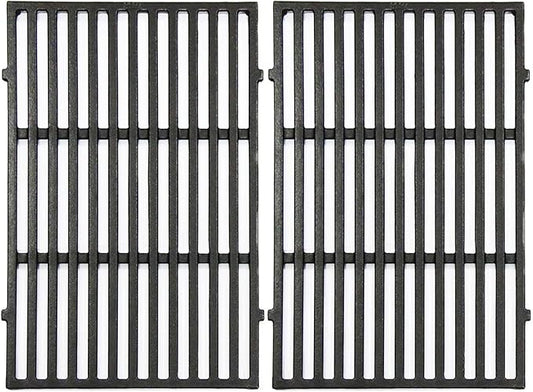 Hongso 17.5" Crill Grates for Weber Spirit e310, Weber Spirit 300 and Spirit II 300, Spirit E & S 310 315 320 330, Spirit 700, Genesis Gold & Silver B/C 1000-5000 Gas Grill, Cast Iron, Parts 7638 7639