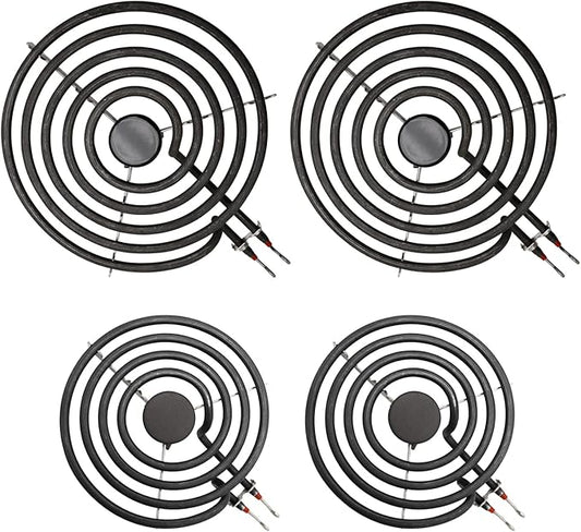 MP22YA Electric Stove Burner Element Replacement-Perfectly Compatible with Whirlpool&Kenmore&Frigidaire &Hardwick&Maytag&Norge Stove Top-Include 2* MP15YA 2* MP21YA