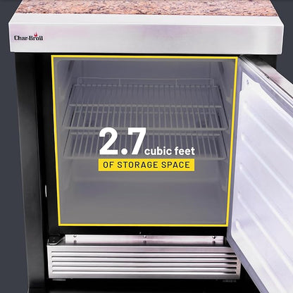 Char-Broil Medallion Series Modular Outdoor Kitchen Stainless Steel Refrigerator - 463246518