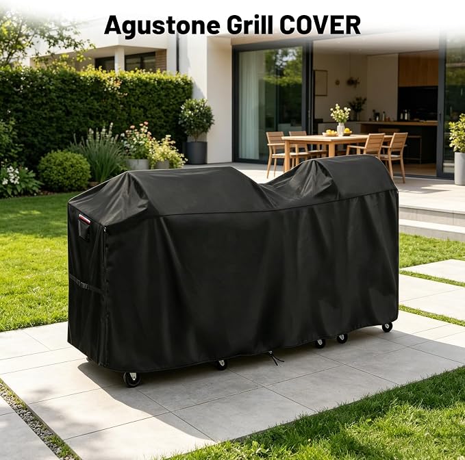 100 Inch Island Grill Cover, Outdoor BBQ Island Waterproof Cover | Heavy Duty Outdoor Large Kitchen Covers for Patio BBQ, 100"L x 35"W x 52"H