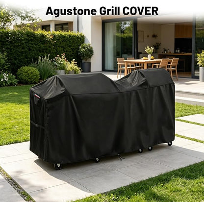 100 Inch Island Grill Cover, Outdoor BBQ Island Waterproof Cover | Heavy Duty Outdoor Large Kitchen Covers for Patio BBQ, 100"L x 35"W x 52"H