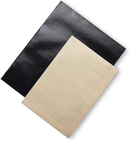 As Seen on TV Yoshi Grill & Bake Mat | 2 Black Grill Mats and 1 Copper Bake Mat
