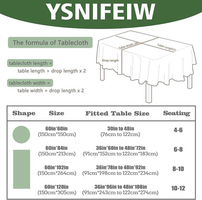 Outdoor Tablecloth with Umbrella Hole Elegant Zipper Patio Table Cloth for Outdoor Patio Garden Yard Decor