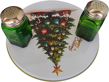 Kerixi Electric Stove Burner Covers Range Top For Expanding Counter Space Stovetop Decor (Christmas tree)