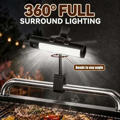 1000LM BBQ Grill Light, Magnetic Grill Light, IPX5, 5000mAh