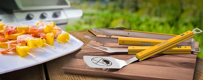 YouTheFan NHL 3PC Spirit Series BBQ Grill Set