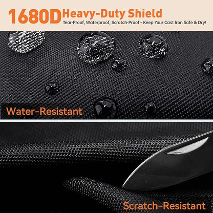 Heavy Duty 1680D Griddle Carry Bag Compatible with Presto 07061 22-inch Electric Griddle Plate,for Chefman XL Electric Plate 23" L x 3.5" W x 11" H