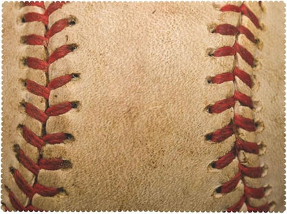 Baseball Rectangular Tablecloth, Ball Table Cloth Washable Tablecloths Decorative Table Cover for Kitchen, Dining, or Parties 54x72 Inches