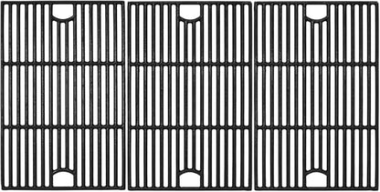 17inch Grill Grates for Nexgrill 6 Burner 720-0896 720-0896B 720-0896E 720-0898 720-0896X 720-0896C 720-0896CP 720-0898A , Cast Iron Cooking Grids for Homedepot Nexgrill 6-Burner Deluxe 720-0896,3Pack