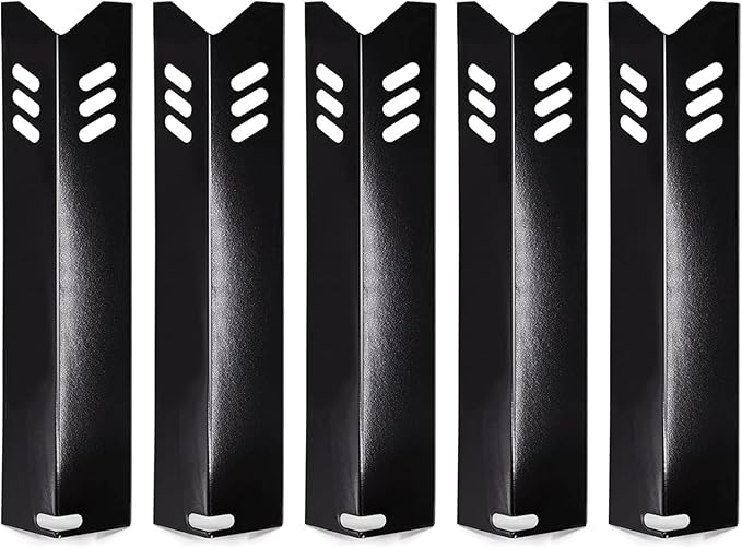 Criditpid Grill Heat Plates Shield for Dyna-glo DGF510SBP, DGF510SSP, Backyard Grill BY13-101-001-13, BY14-101-001-02, BY15-101-001-02, 15 Inch Flame Tamer Burner Cover for Dyna Glo Replacement Parts.
