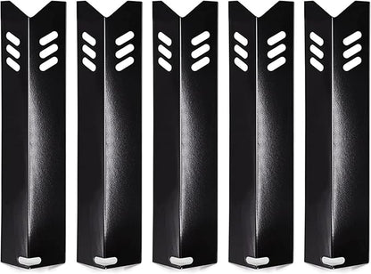 Criditpid Grill Heat Plates Shield for Dyna-glo DGF510SBP, DGF510SSP, Backyard Grill BY13-101-001-13, BY14-101-001-02, BY15-101-001-02, 15 Inch Flame Tamer Burner Cover for Dyna Glo Replacement Parts.