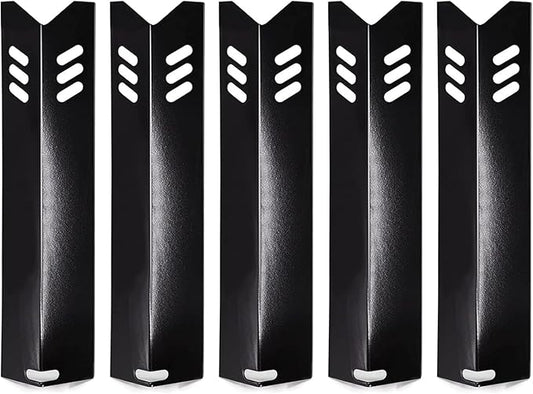 Criditpid Grill Heat Plates Shield for Dyna-glo DGF510SBP, DGF510SSP, Backyard Grill BY13-101-001-13, BY14-101-001-02, BY15-101-001-02, 15 Inch Flame Tamer Burner Cover for Dyna Glo Replacement Parts.