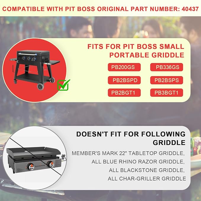 40437 Grease Cup Liners for Pit Boss PB3BGT1 PB2BGT1 Tabletop Griddle 30PCS | Fits PB2BSPD PB336GS PB200GS parts, small foil pans for pit boss 10960 10961, easy cleanup, thick high-temp, easy install