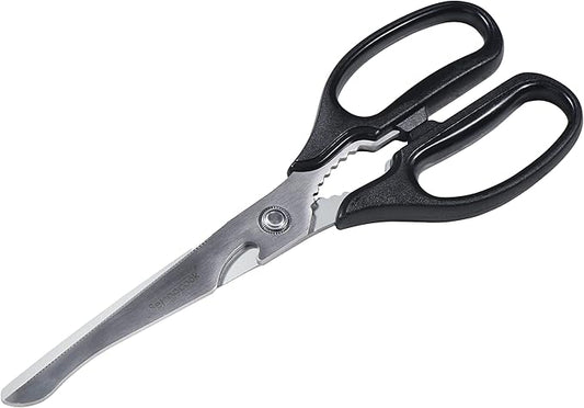 All-Purpose and Quality Kitchen Safe Scissors for Food, Kalbi Meat Cutting Shears, Rib, Meat, Korean Style Grill Food Heavy Duty Durable 3T Stainless Steel, Korean BBQ (250mm - 9.85 Inch)