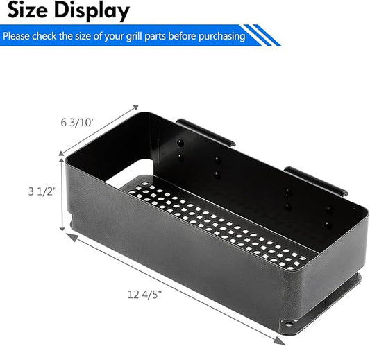Pop And Lock Accessories BAC612 Storage Bin Replacement Parts for Traeger PAL Rail Basket Flatrock Silverton XL Modifire Ironwood XL TFB61RLG TFB93RLG Timberline Woodridge Caddy Accessories
