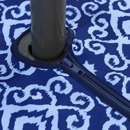 EHouseHome Outdoor Indoor 60x84 inch Rectangle Tablecloth with Umbrella Hole and Zipper, Waterproof Patio Table Cloths, Spring/Summer Table Covers for Backyard Circular Table/BBQs/Picnic