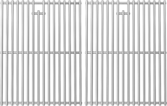 Orgneas 17 Inch Grill Grates for Home Depot Nexgrill 720-0830H, 720-0830D, 720-0783E, 720-0783C, Stainless Steel Cooking Grate Replacement Parts for Uniflame, Kenmore, Nexgrill 4&5-Burner Gas Grills