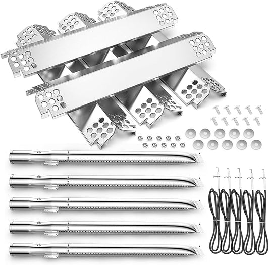 Uniflasy Grill Replacement Part for Nexgrill 5 Burner 720-0888 720-0888N, for Nexgrill Replacement Parts 4 Burner 720-0830H 720-0830X 720-0888S, BHG 720-0783W, for Nexgrill Replacement Parts 5 Burner