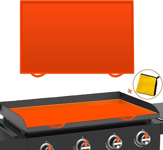 36 Inch Blackstone Grill Cover Griddle Accessories Blackstone Silicone Griddle Cover Durability Provide Year-Round Protection for Grilling Accessories