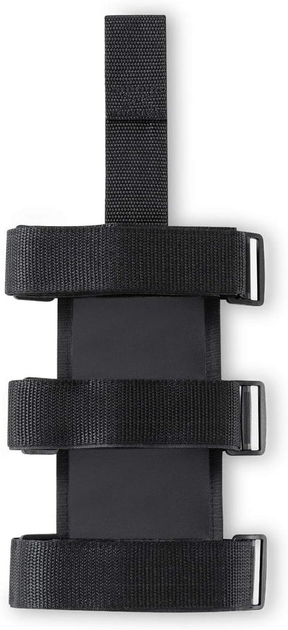 Fire Extinguisher Mount for Roll Bars - Adjustable, Secure, Easy 1 Min. Install with No Tools - for JK JKU JL TJ CJ - Stainless Hardware. Great Wrangler Accessories