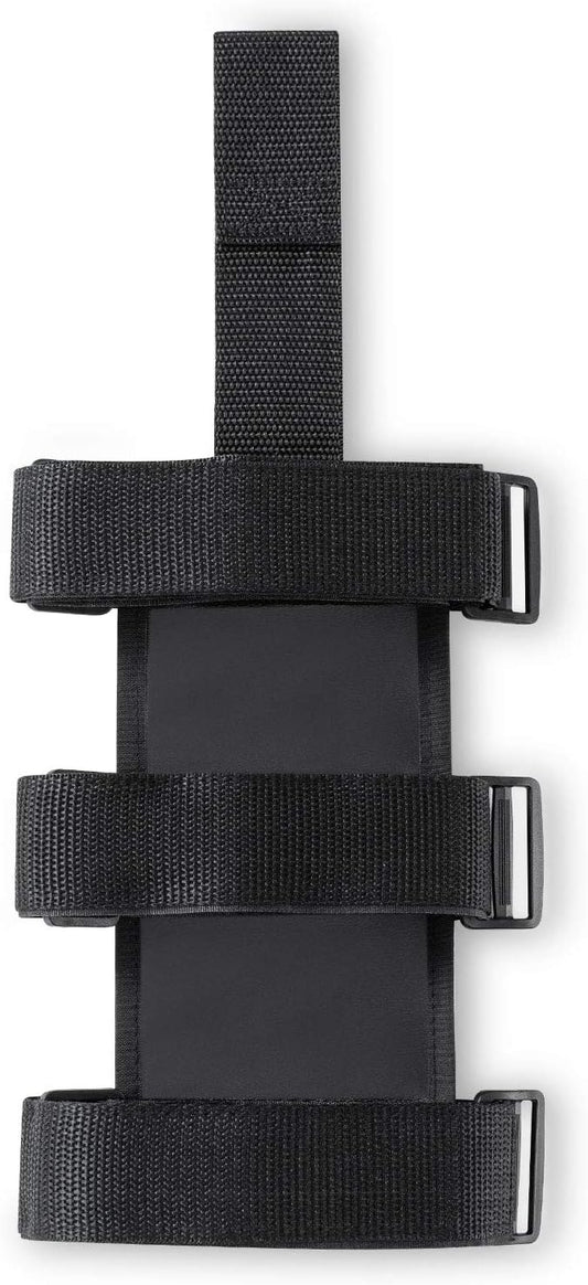 Fire Extinguisher Mount for Roll Bars - Adjustable, Secure, Easy 1 Min. Install with No Tools - for JK JKU JL TJ CJ - Stainless Hardware. Great Wrangler Accessories