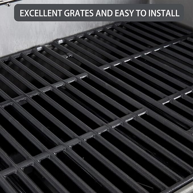 66097 Genesis ii E-410 Grill Grates Replacement Parts for Weber Genesis ii 400 Series II E-410 II SE-410 E-435 S-435 66089 GS4 Cooking Grates Accessories Kitchenaid 740-0781 720-0856V Cast Iron Grids