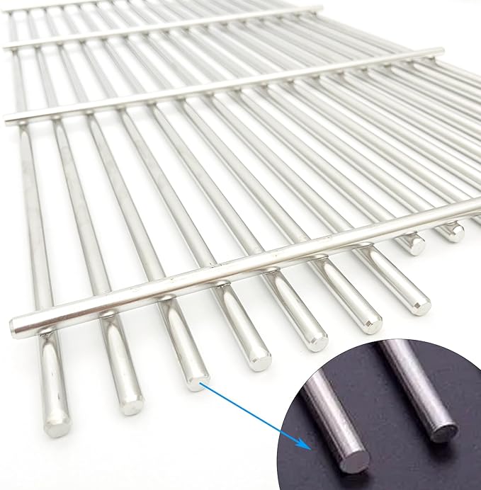 23-1/4" Stainless Steel Grid grates Replacement for Viking VGBQ 30 in T Series, VGBQ 41 in T Series, VGBQ 53 in T Series Viking Grill Grate VGBQ300T,VGBQ0302T Gas Grill