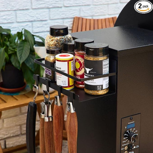 2-Pack Of Pellet Grill Smoker Magnetic Racks Compatible With These Traegers: Ironwood 650 And 885, Pro 22, Pro 34, Pro 575, Pro 780 - Also Compatible With Pit Boss And Z-grill Models