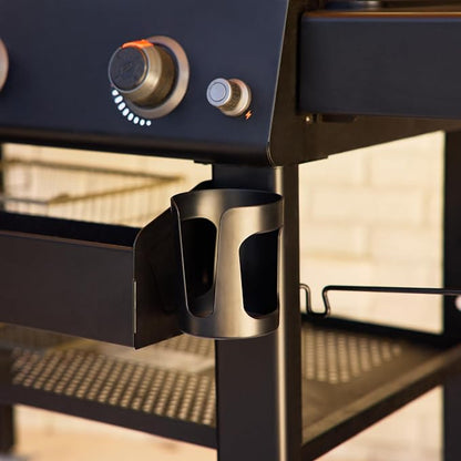 Griddle Grill Night Light & Magnetic Drink Holder Compatible with Blackstone, Traeger, Royal Gourmet, Camp Chef Griddles