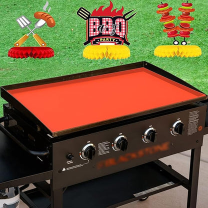 28" Silicone Mat for Blackstone Griddle Top, 100% Silicone Protective Mat Cover for Blackstone Grill