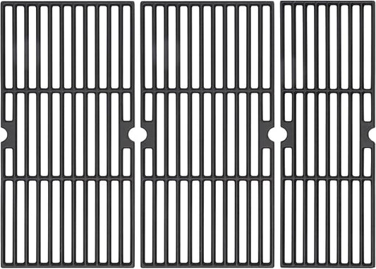 Cooking Grates for Charbroil Performance Grill - 463377017, 463347017, 463376018 463376117 463377117 4 Burner 475 Cart Liquid Propane Gas Grill, Cast Iron, 18 Inch